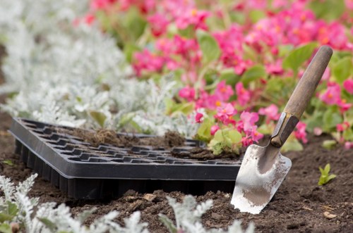 Beautifully designed outdoor space representing Landscaping Wandsworth