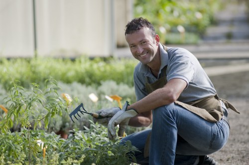 Outdoor landscaping quotation and booking paperwork